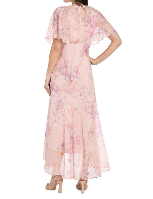 R&M Richards - Floral Long Special Occasion Dress