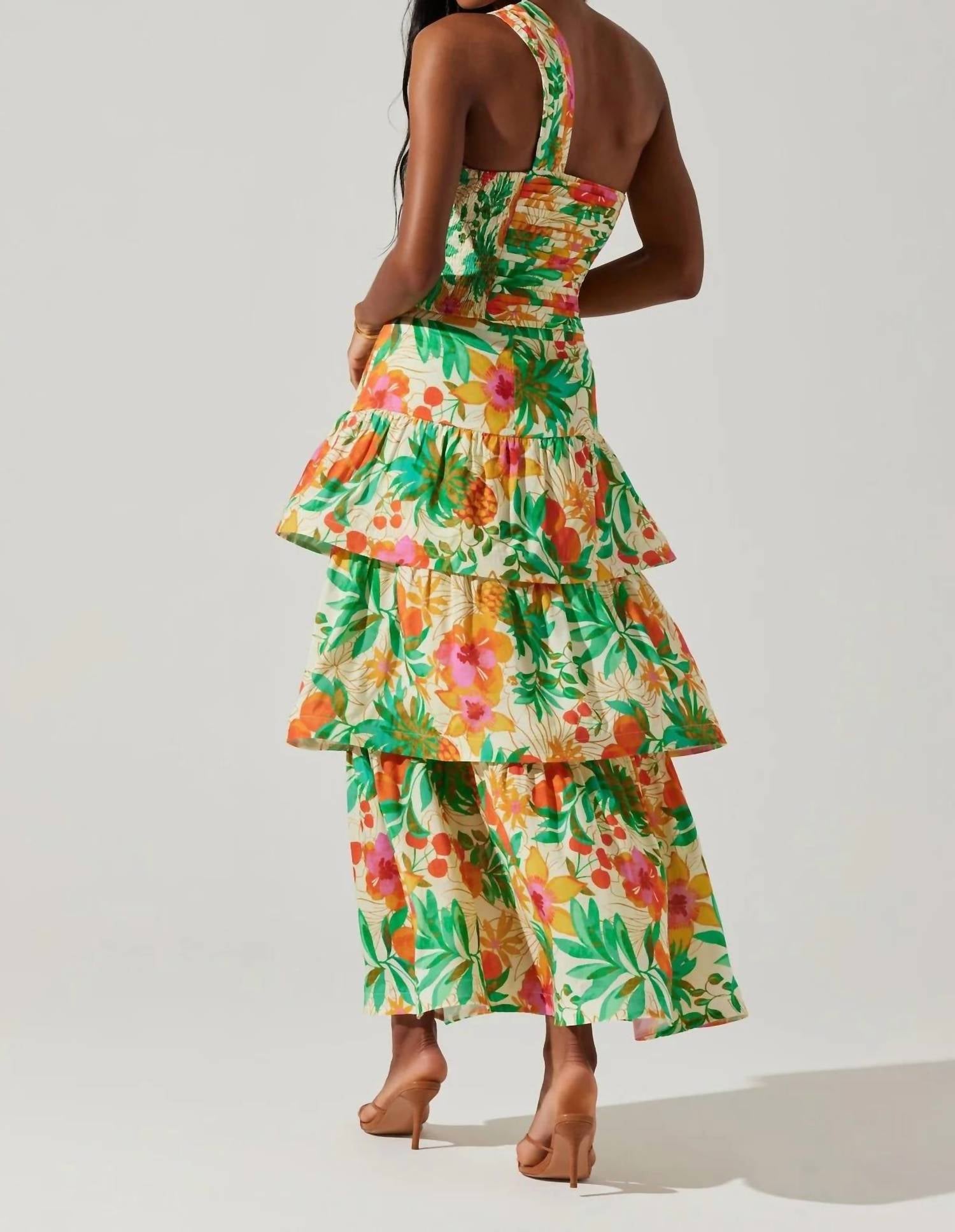 Astr - Rooni Tiered Maxi Skirt