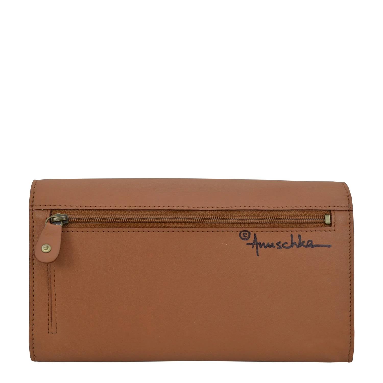 Anuschka - Women's Accordion Flap Wallet