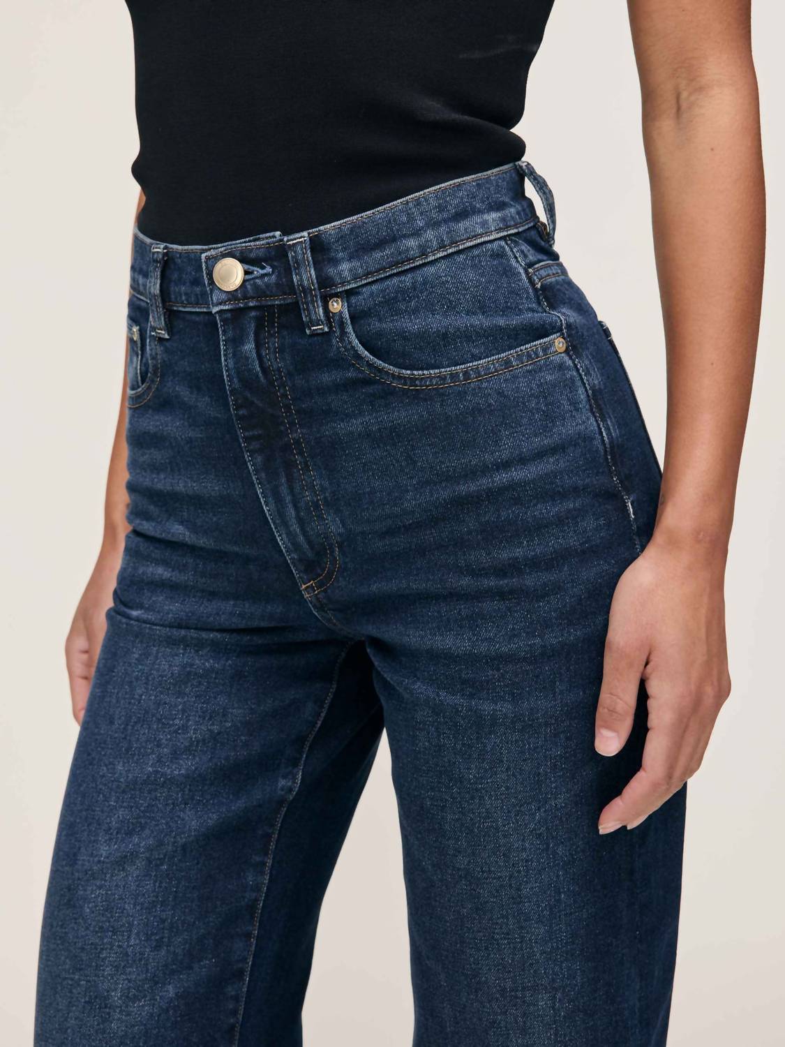 Dl1961 - Women'S - Karmine Refined Wide Leg Jeans