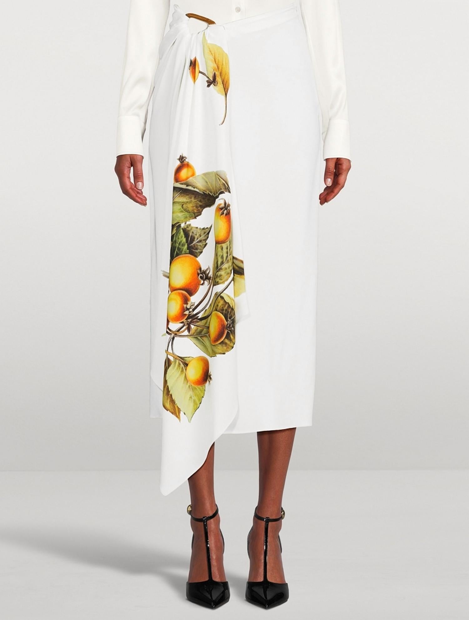 Salvatore Ferragamo - Asymmetrical Draped Skirt