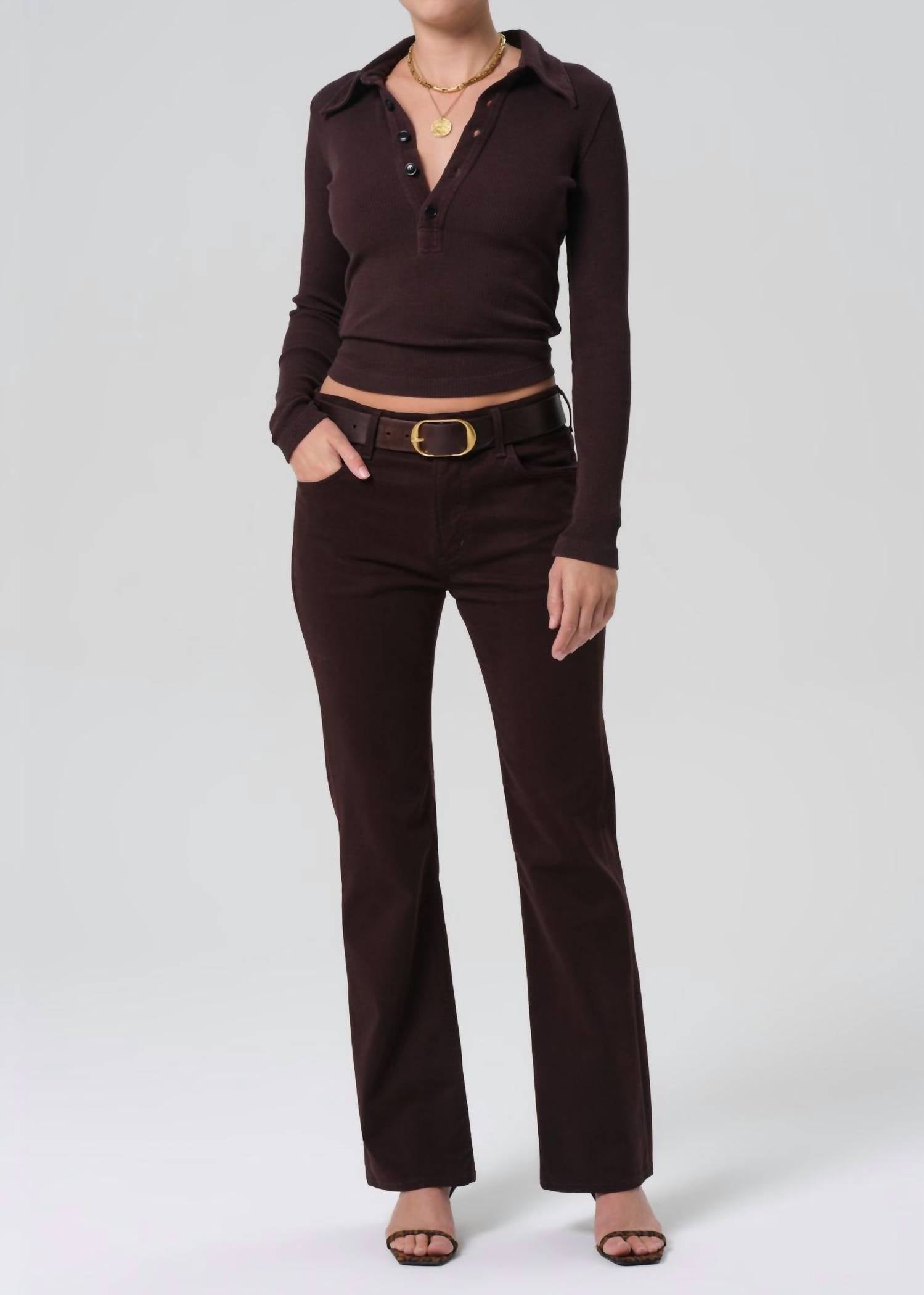 Citizens Of Humanity - Genova Low Rise Bootcut Pant
