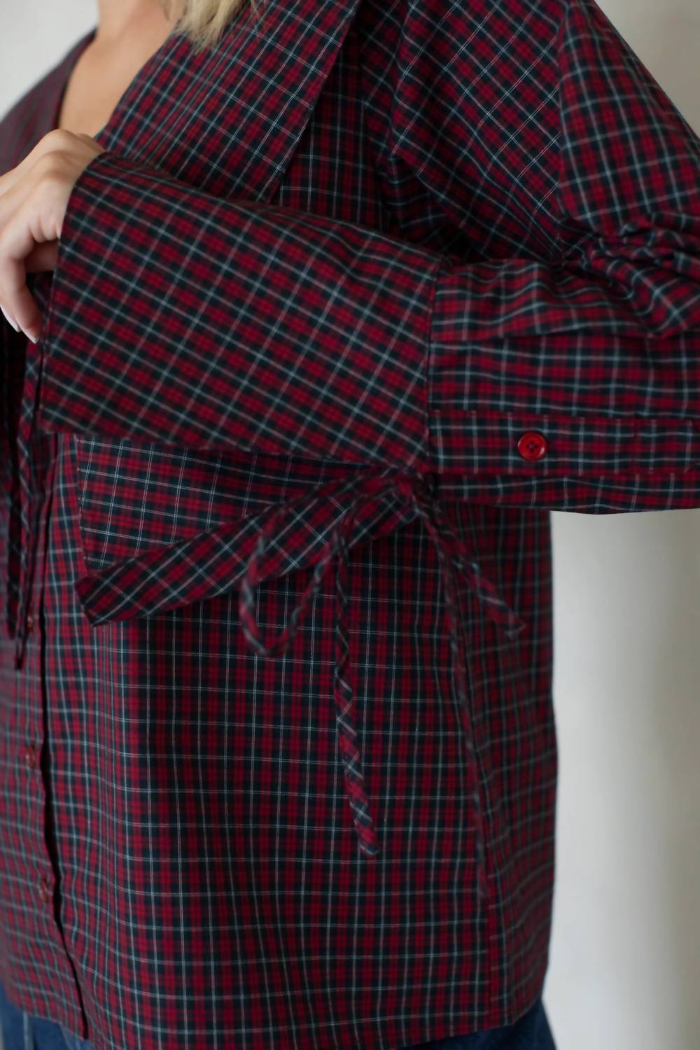 Things Between - Sylvette Checkered Top
