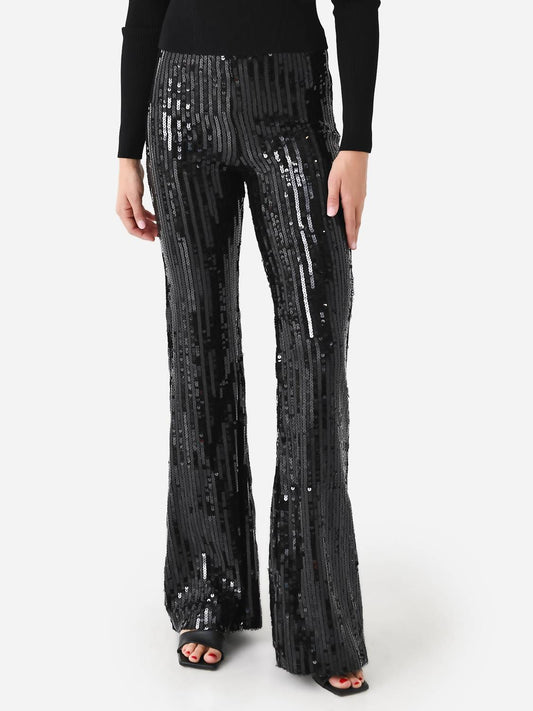 Rotate - Sequin Flare Pant