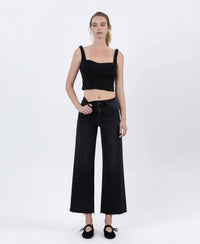 Flying Monkey - Raw Hem Ankle Jeans
