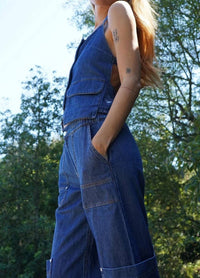 Lna - Jordyn Denim Top