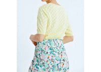 Knit Short Sleeve Sweater