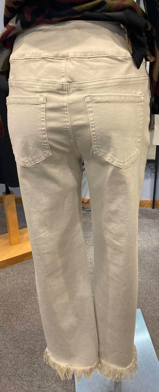 Ethyl - Pull on ankle pants