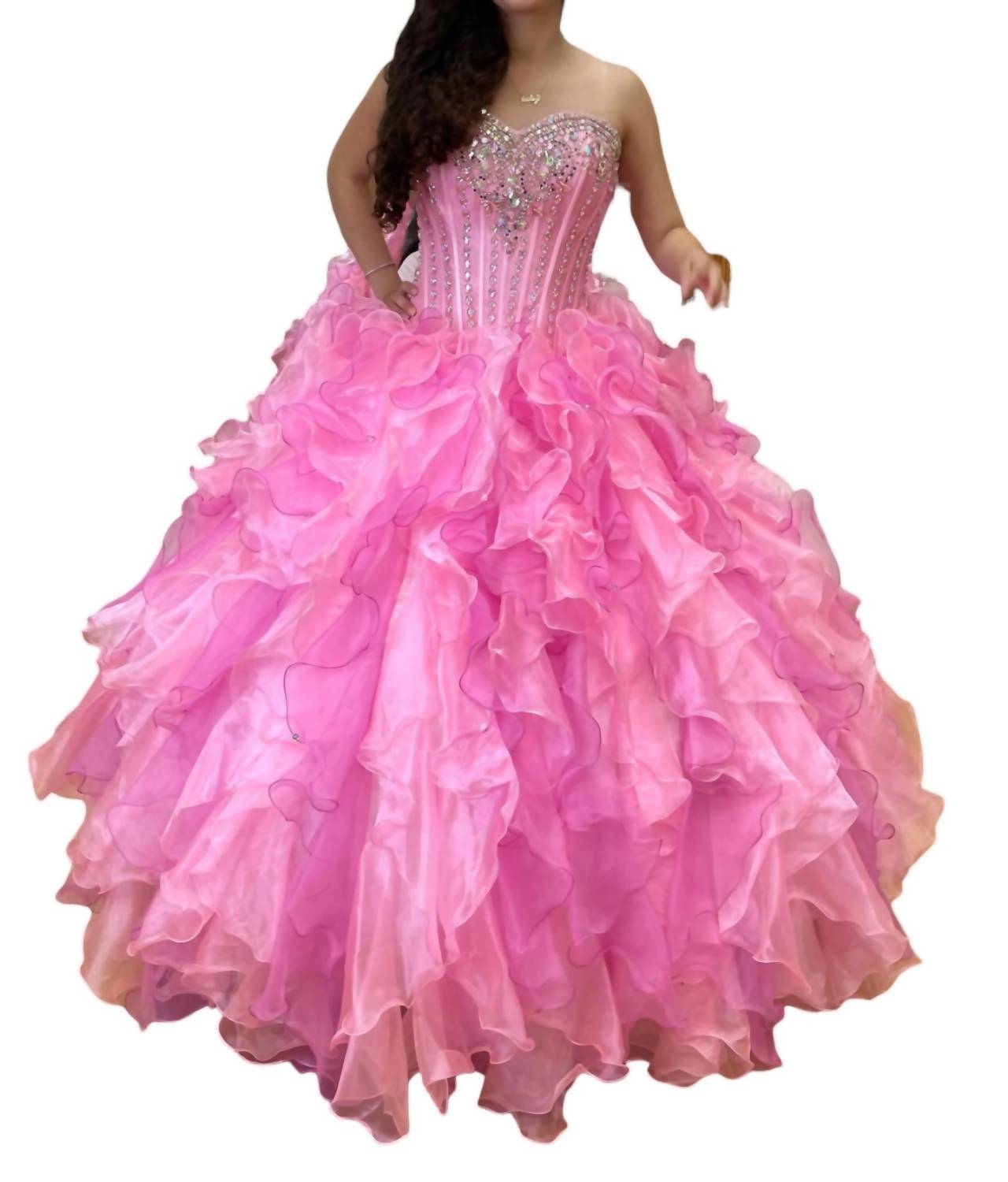 House Of Wu - Strapless Quinceañera Dress