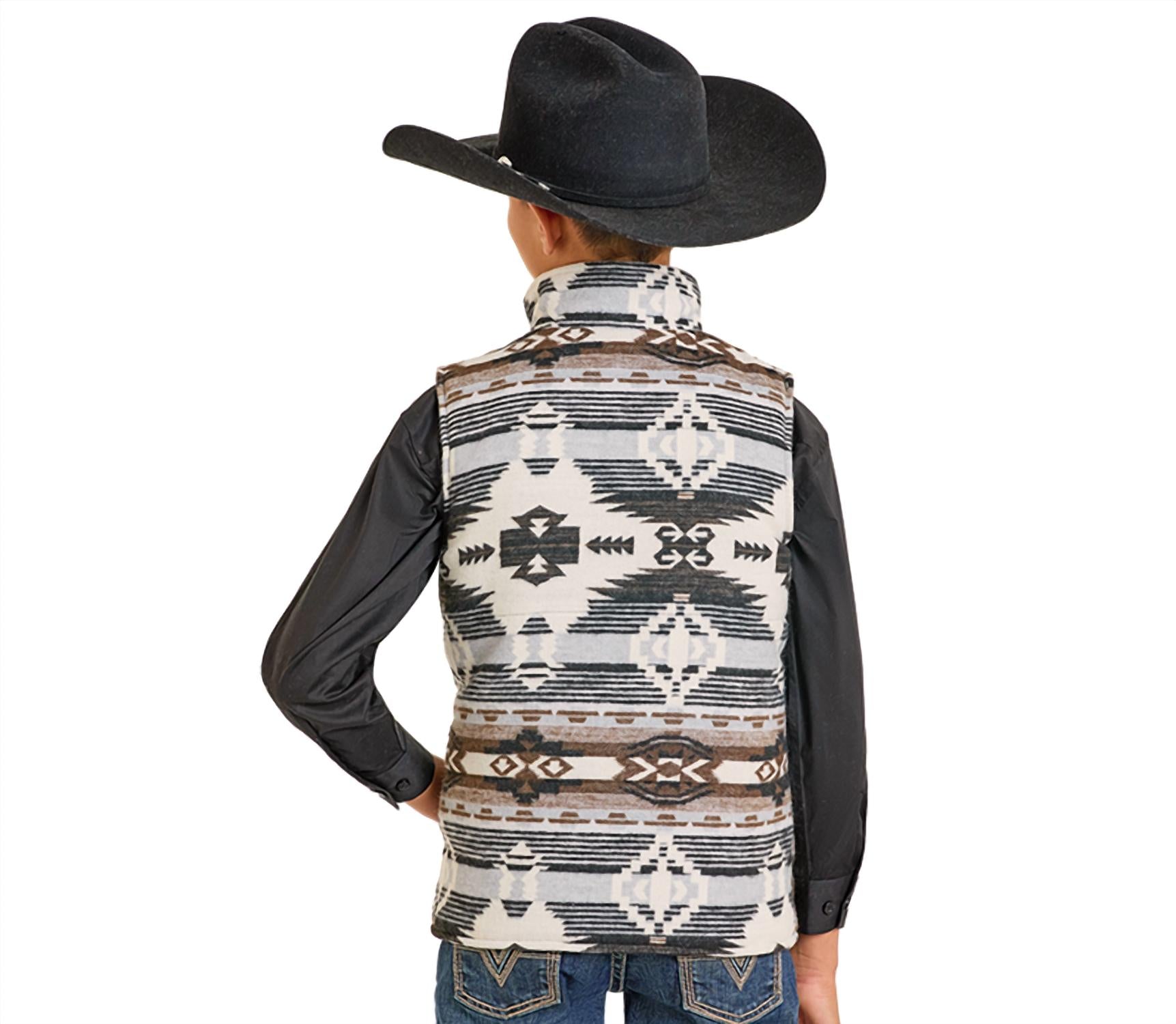 Rock & Roll Denim - Boy's Aztec Vest