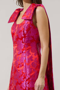 Sugarlips - SUNI BOW SHOULDER MINI DRESS