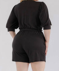 Karen T Design - Tie-up Detailed Romper