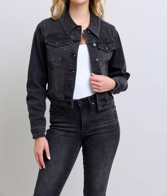 Judy Blue - Mid Length Denim Jacket