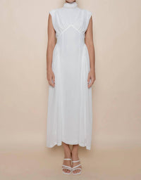 Fore - Sasha Mock Neck Midi Dress