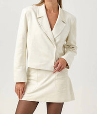 Sundays - Larsa Luxe Vegan Suede Jacket