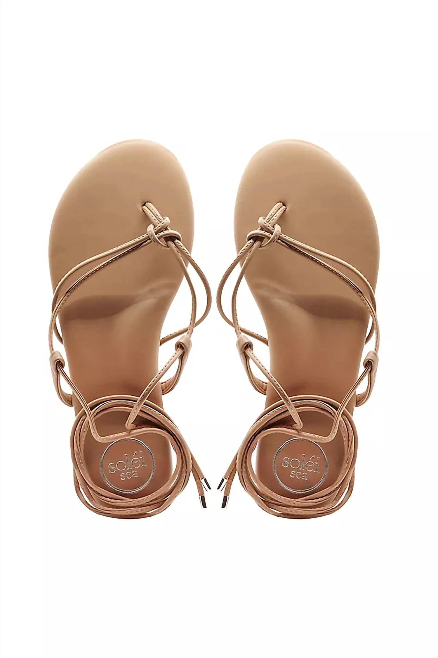 Solei Sea - Women's Angie Ankle Wrap Sandal