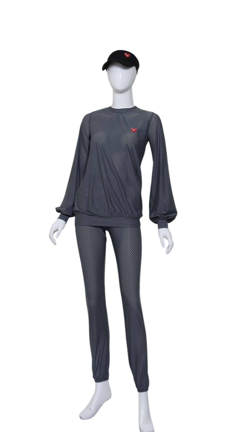 Love Love Tennis - Women's Long Sleeve Warm Up Top