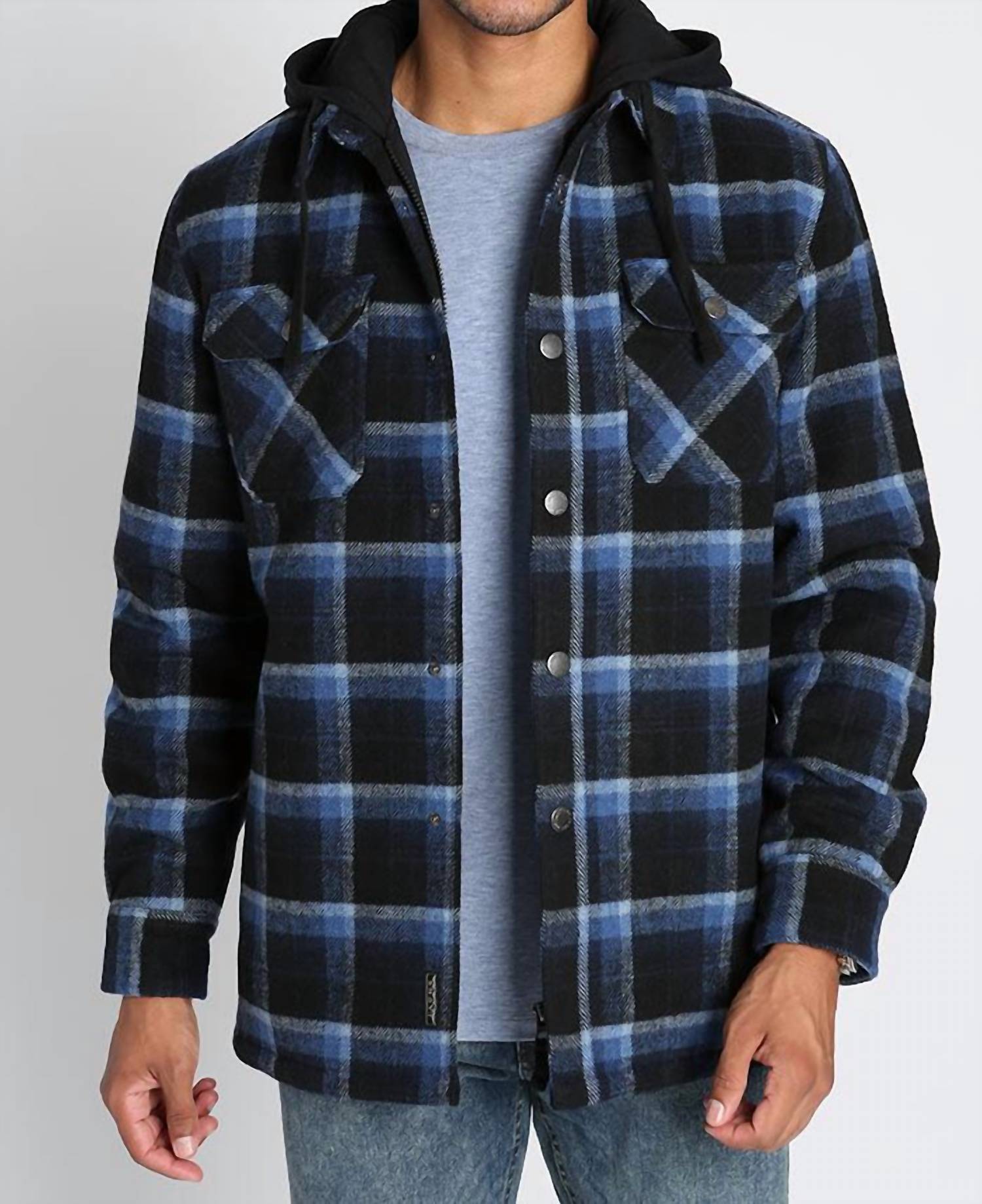 Jachs New York - Wool Blend Hooded Jacket