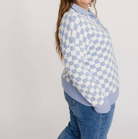 Dear Lover - Sierra Checkered Sweater