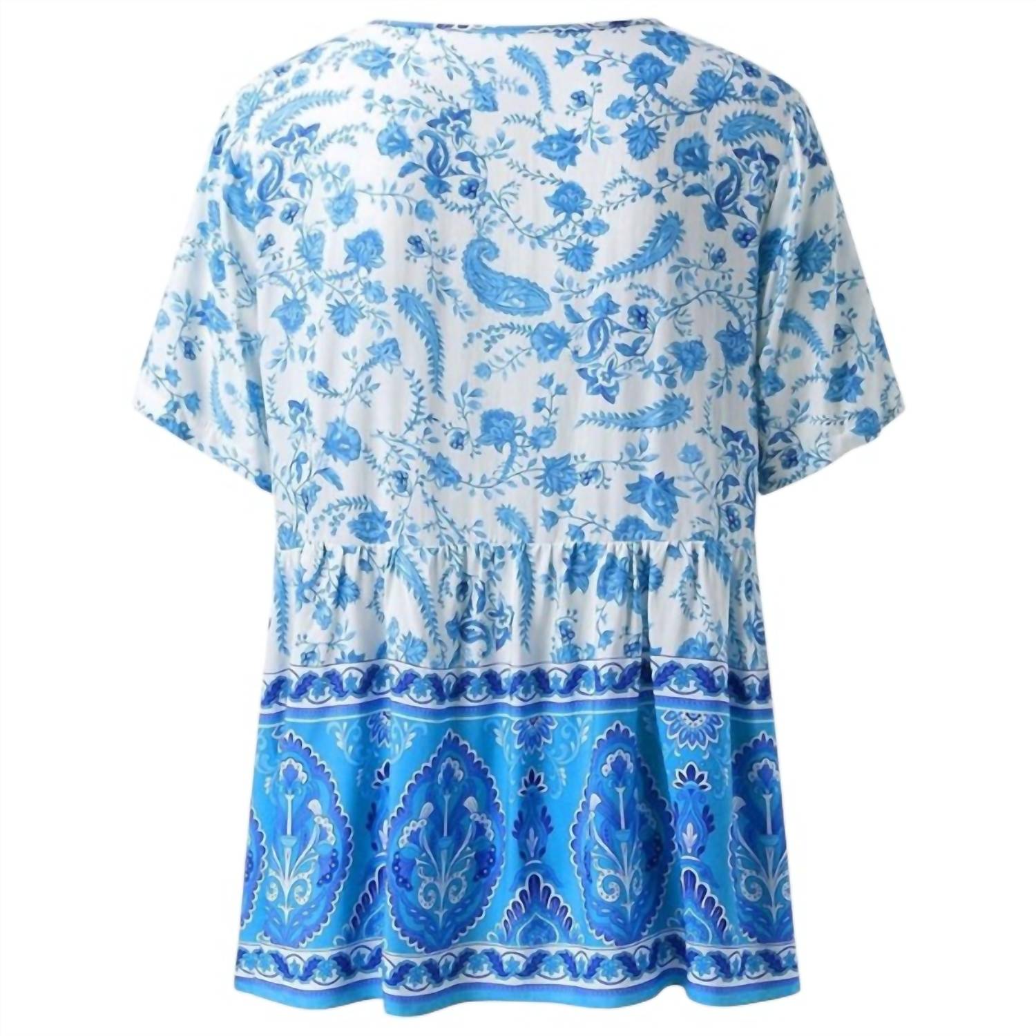 Tracies - Bo Ho Floral Top