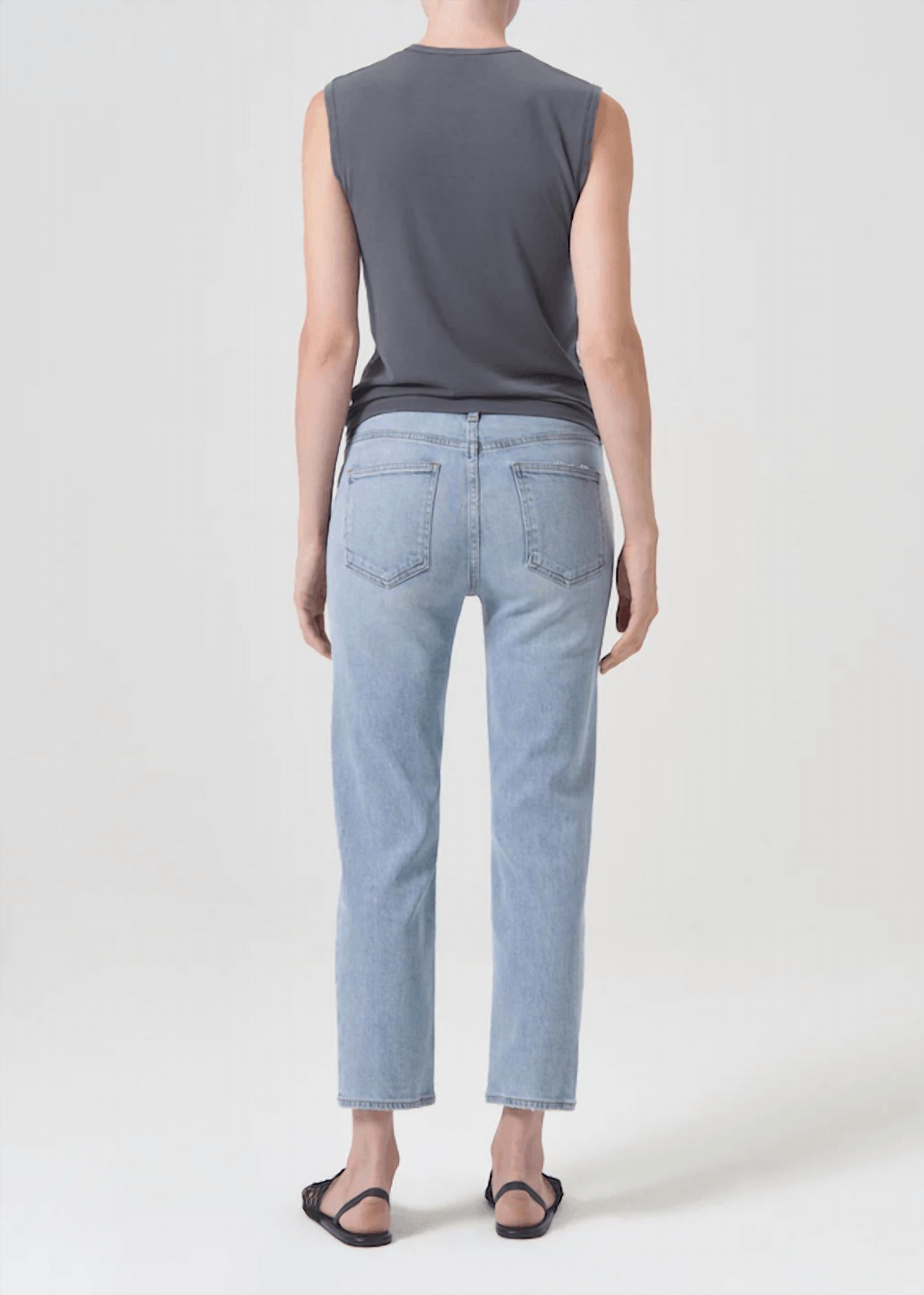 Agolde - Kye Straight Crop Jeans