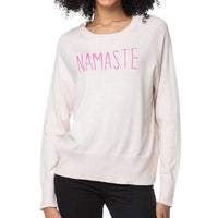 Subtle Luxury - Namaste Embroidered Sweater