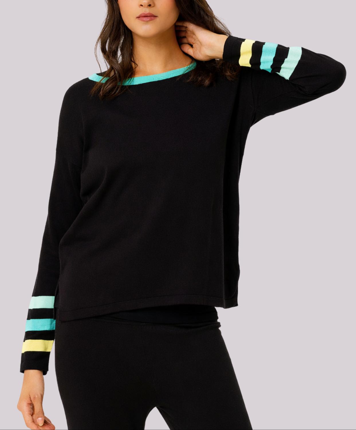 Angel Apparel - Knit Stripe Top