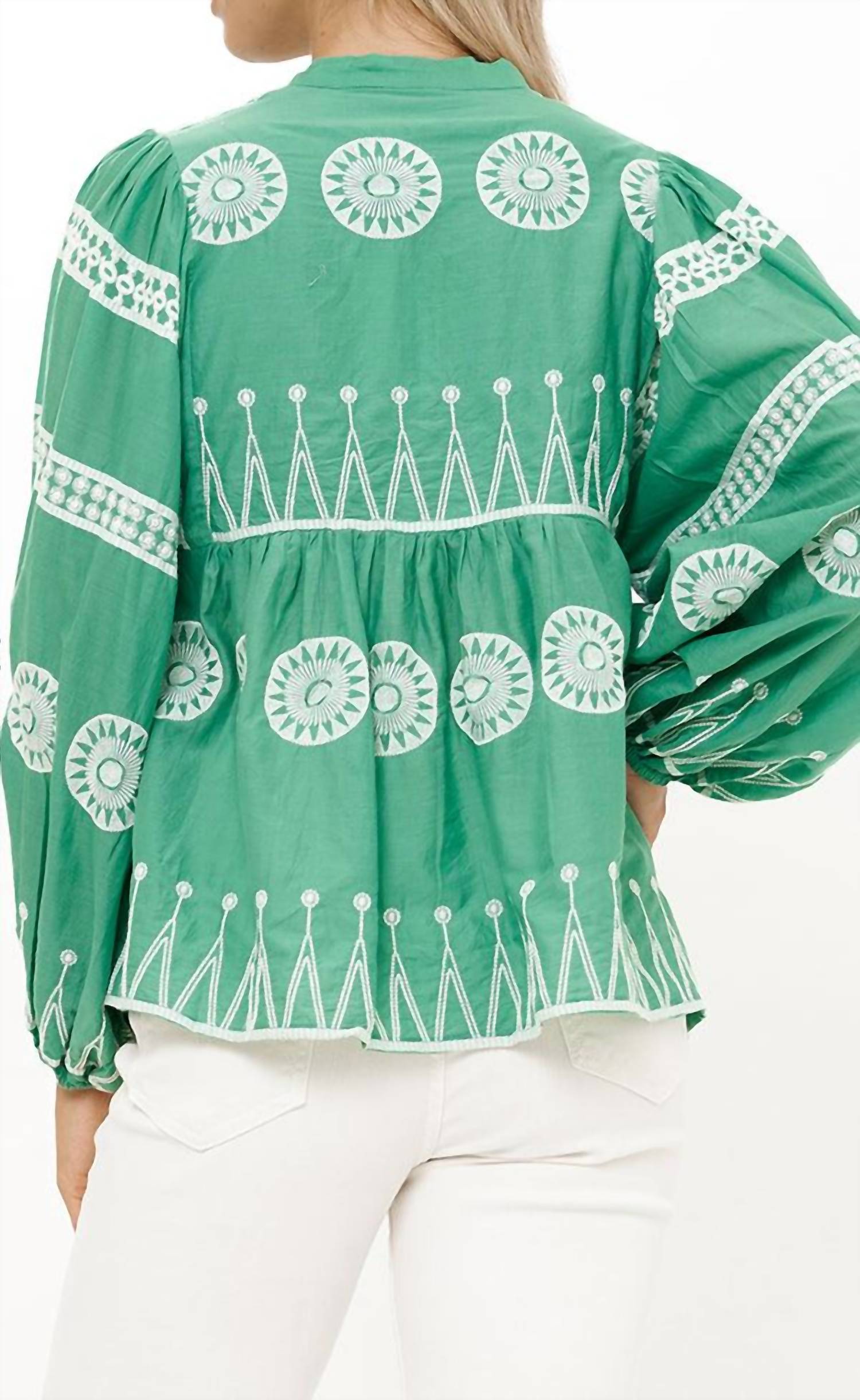 Oliphant - Mandarin Balloon Top
