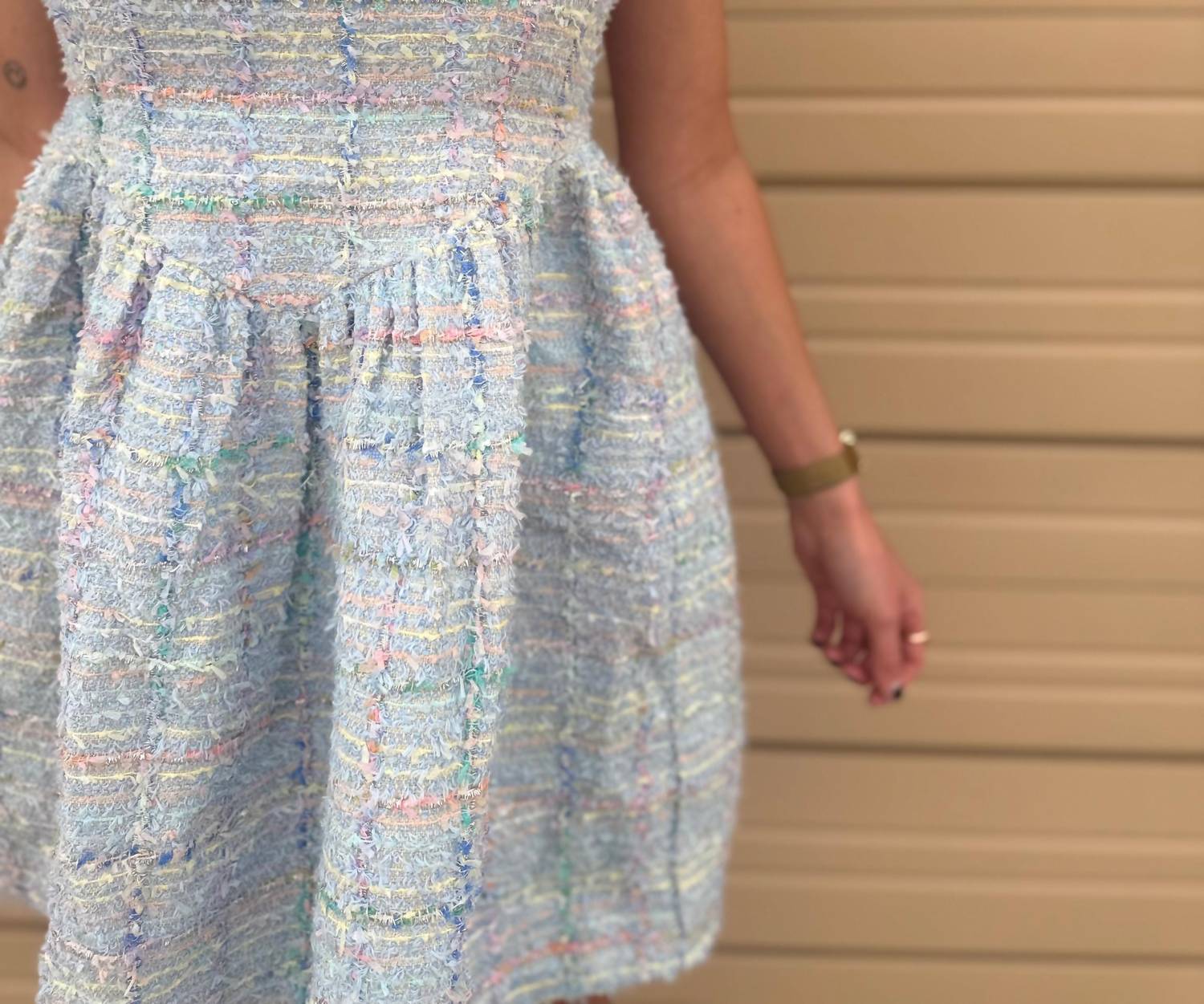 Aureum - Wren Tweed Mini Dress