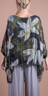 Gigi Moda - Seta Lily Print Kaftan