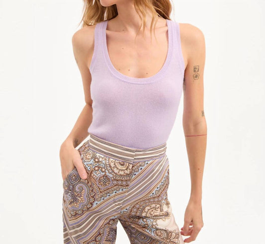 Veronica Beard - Birke Cashmere Scoopneck Tank