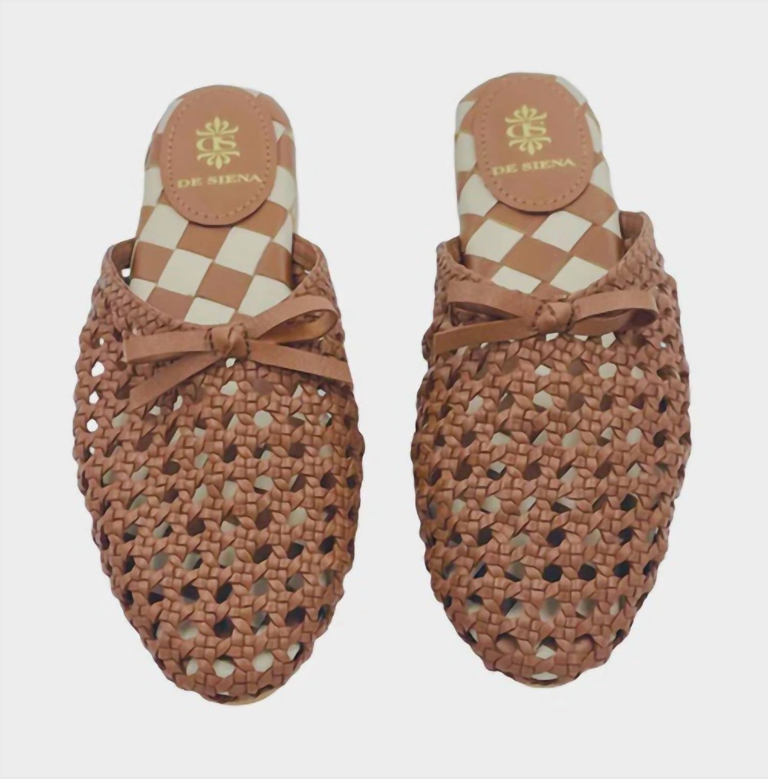 De Siena - Women's Woven Mesh Slippers