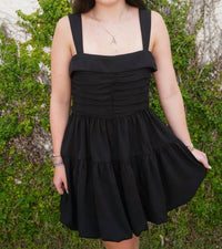 Tcec - Midnight Muse Bubble Hem Dress