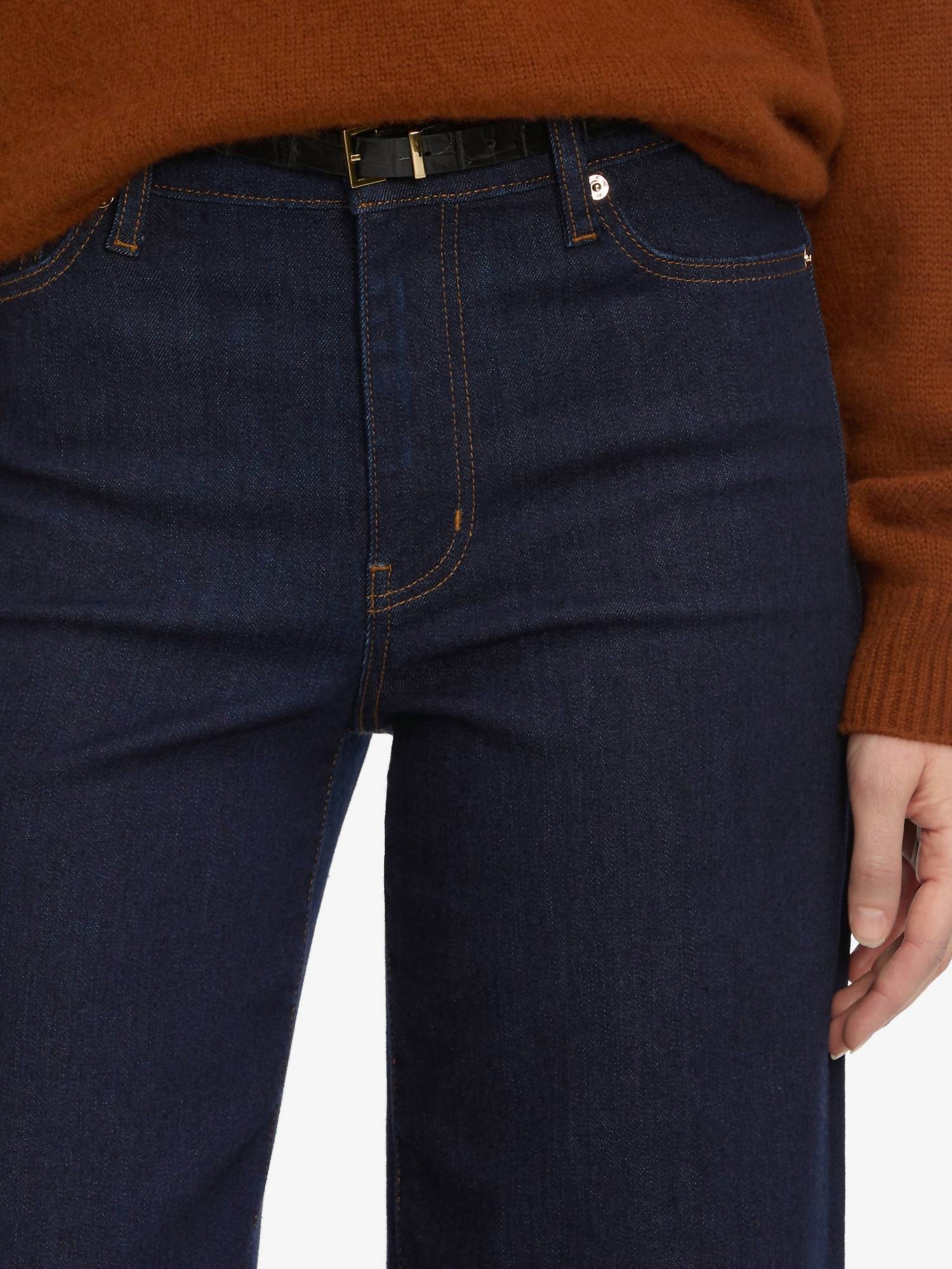 FRAME Le Slim Palazzo Jeans in rinse 1 - women's jeans - view 4