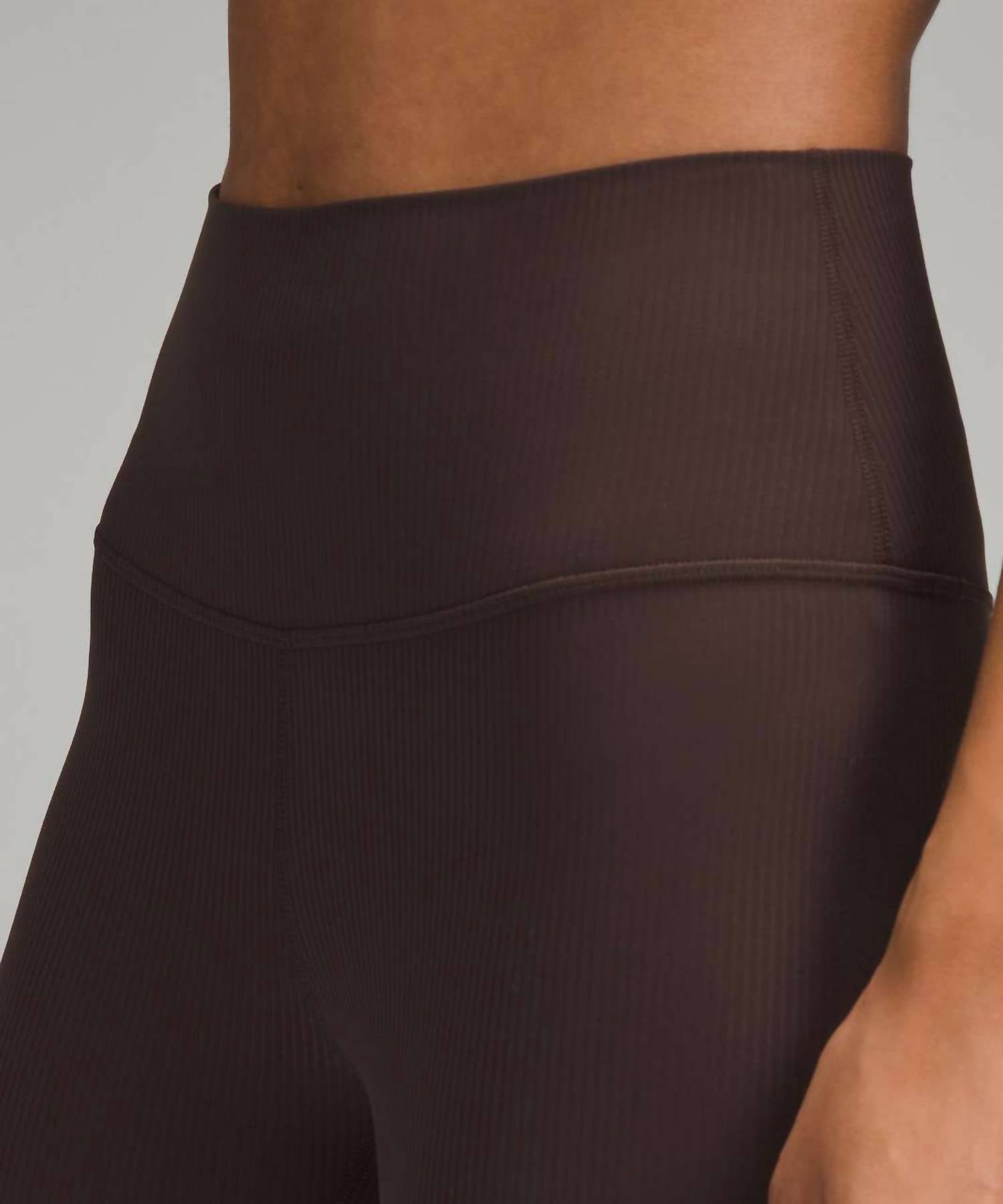 Lululemon - Align Rib High Rise 25" Shine Pant