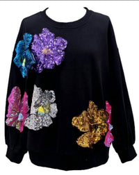 Queen Of Sparkles - Women's Hibiscus sweatshirt