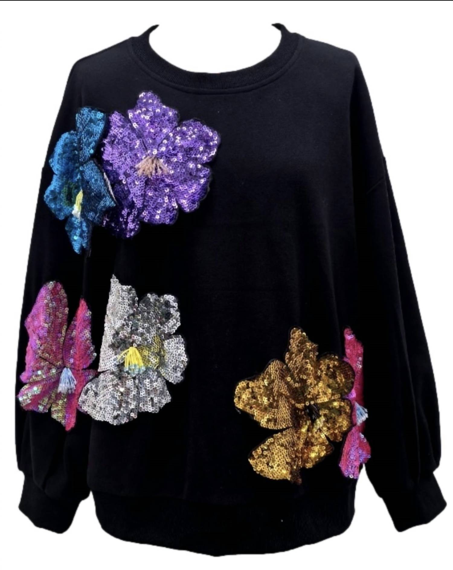 Queen Of Sparkles - Women's Hibiscus sweatshirt