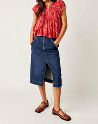 Free People - Printed Padma Top