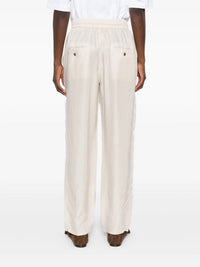 ISABEL MARANT Zaylee Pull-on Pants in ecru - women's pants - alternate view
