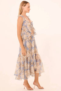 Misa Los Angeles - Atya Sleeveless Ruffle Top