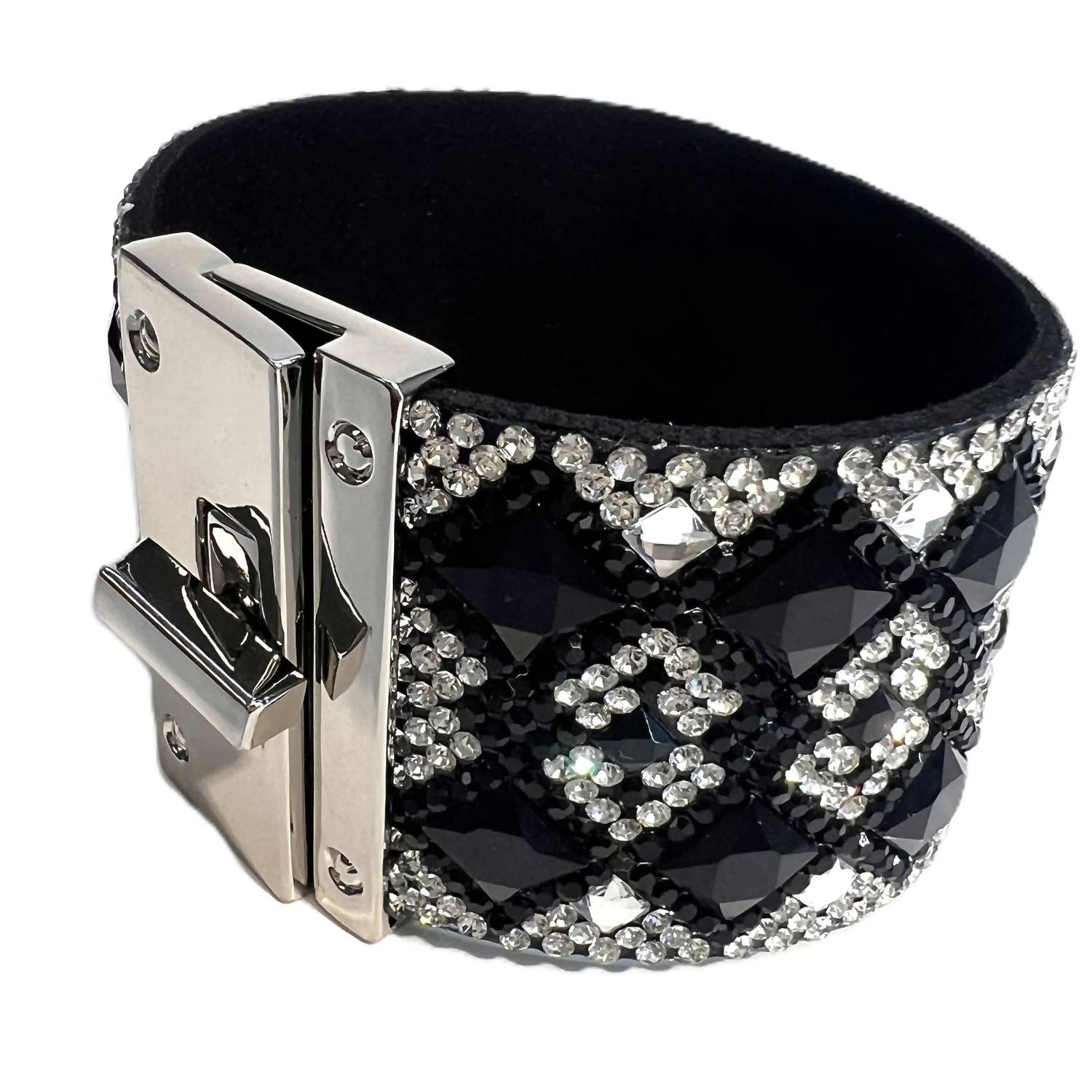 Jacqueline Kent - Women's Starry Night Diamond Crystal Cuff Bracelet
