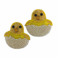 Allie Beads - Women's Chick And Egg Earrings