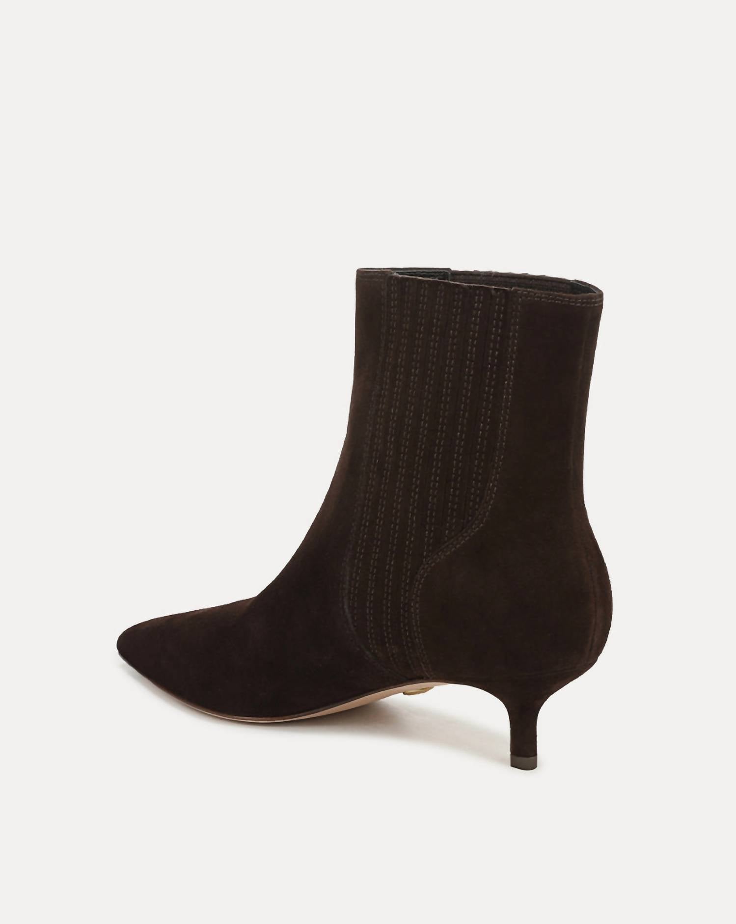 Veronica Beard - Women's Lisa Suede Mid-heel Bootie