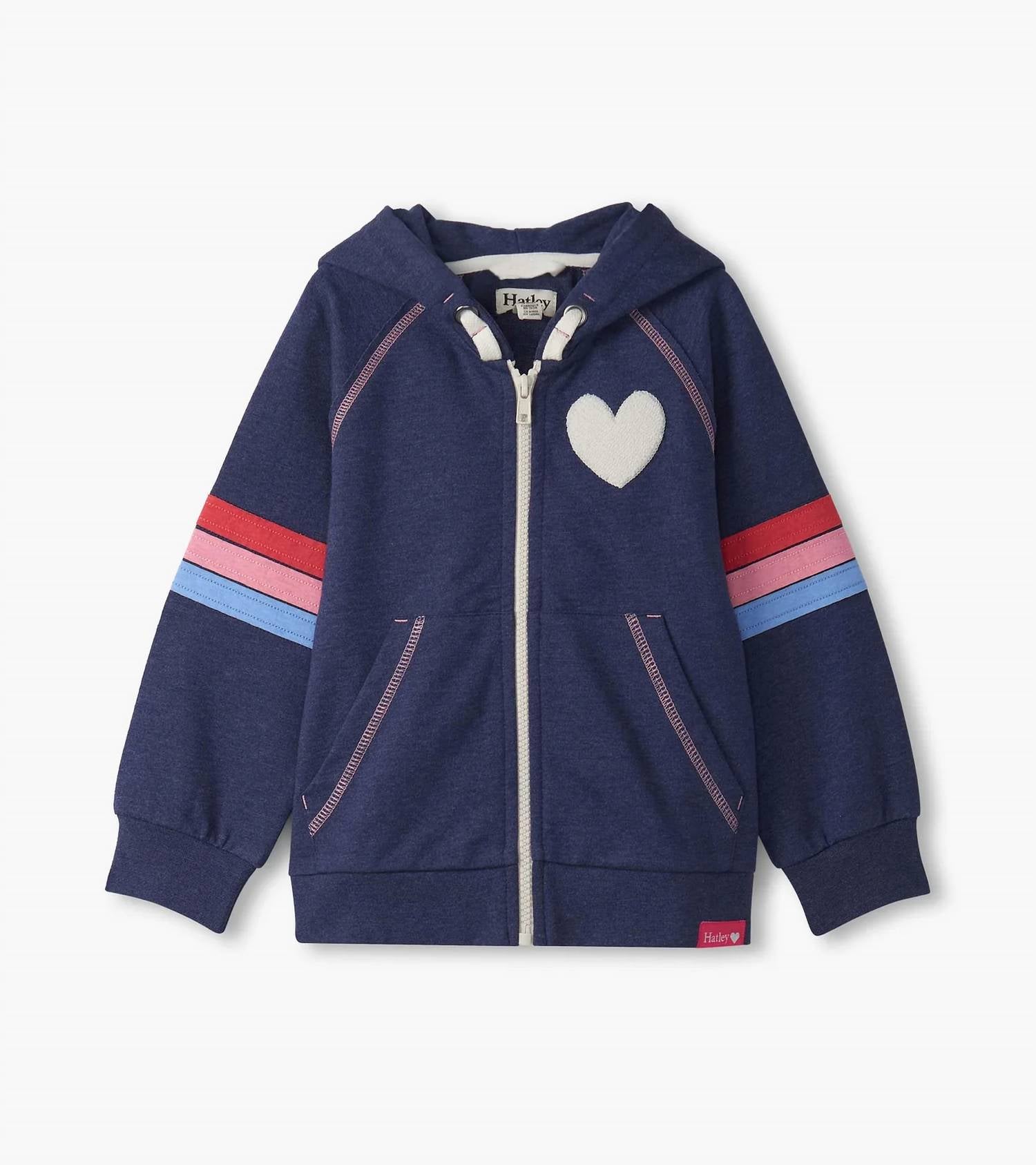 Hatley - Girls' Full Zip Hoodie