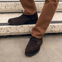 FIBONACCI Men's Abbacis Luxury Hybrid Chukka Boot in chocolate - men's shoe - view 6