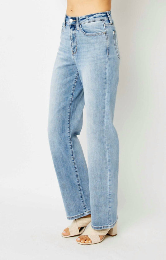 Judy Blue - Lainey Mid-rise Light Bootcut Jeans