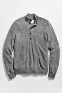 Billy Reid - Button Placket Twill Pullover