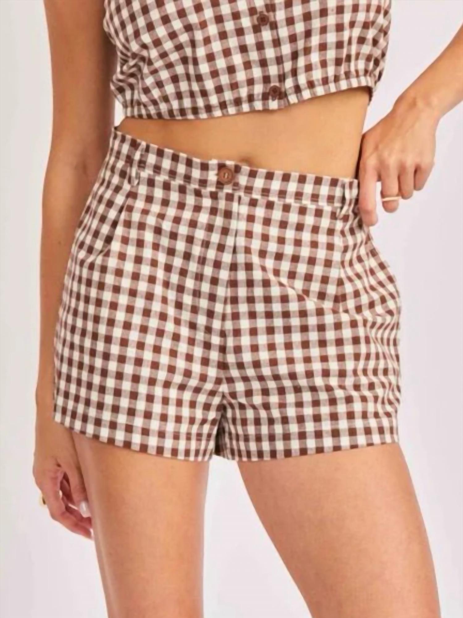 Sadie & Sage - Mustang High Waist Shorts