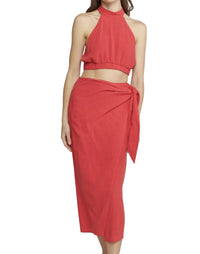 Entro - Top And Sarong Set
