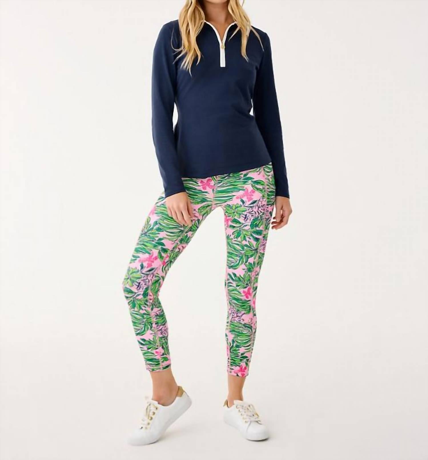 Lilly Pulitzer - Frida Half Zip Long Sleeve Top